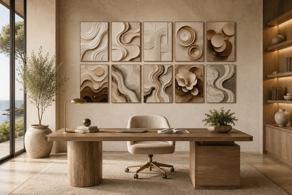 Modern Organic Complete Collection – Set of 10 Printable Wall Art