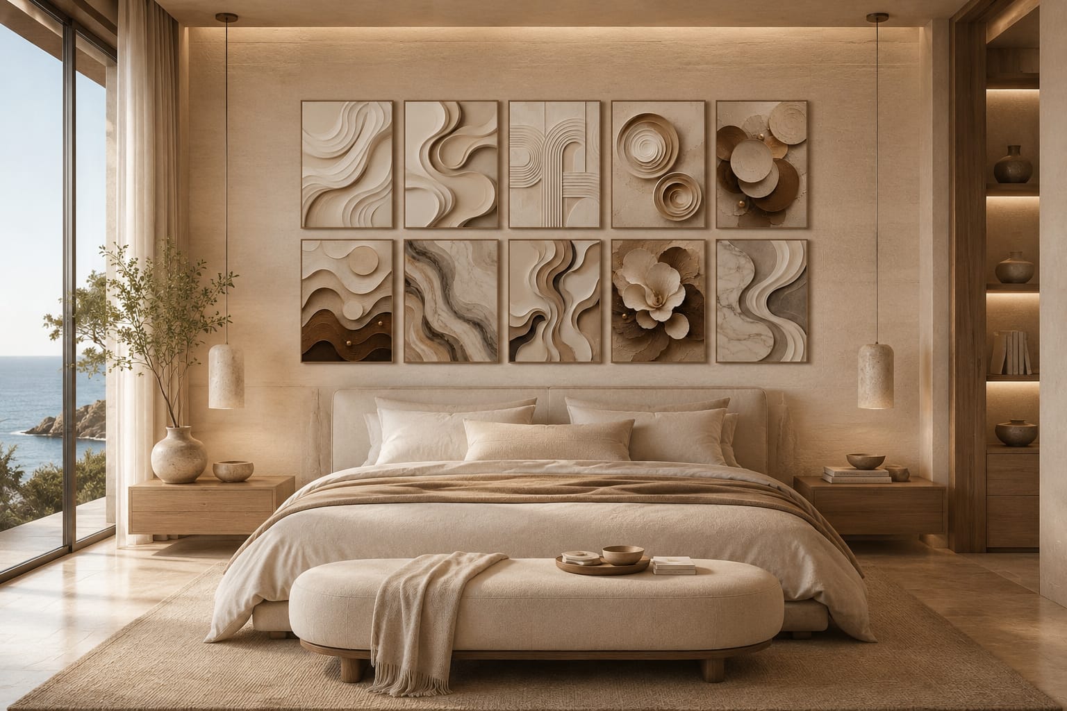 Modern Organic Complete Collection – Set of 10 Printable Wall Art