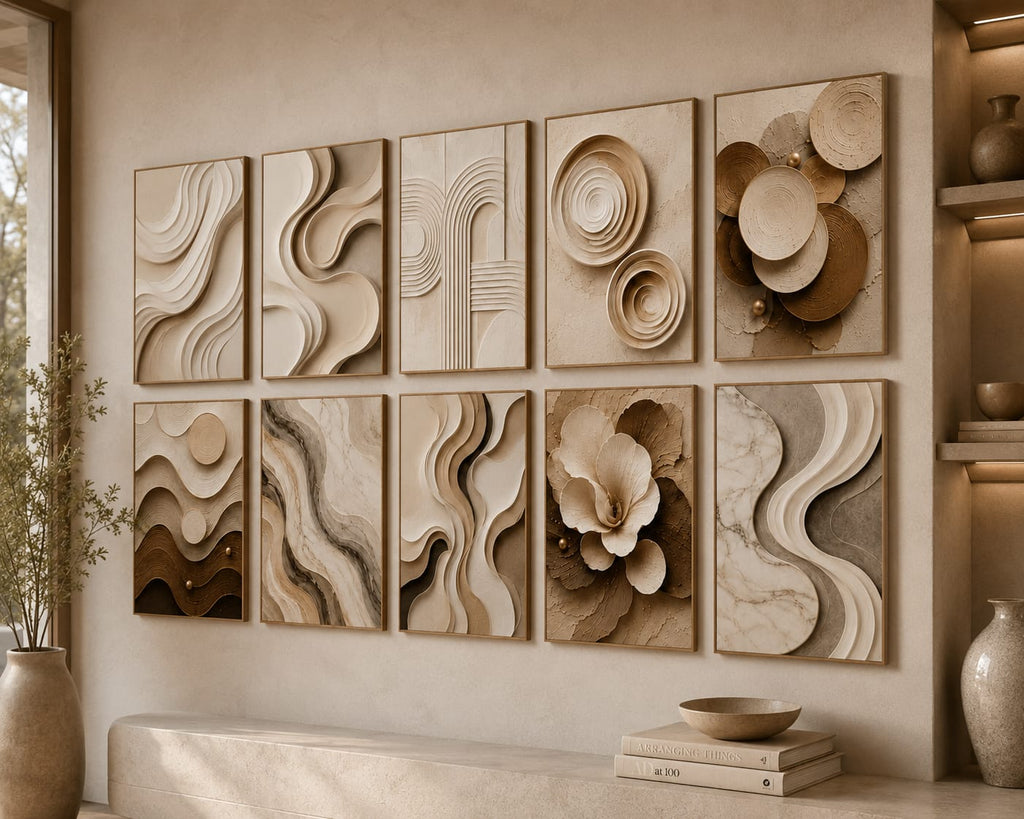 Modern Organic Complete Collection – Set of 10 Printable Wall Art