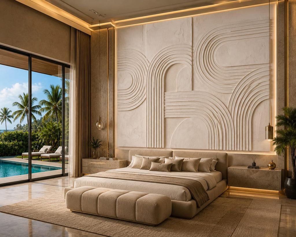 Ivory Arches – Luxury Neutral Abstract Printable Wall Art