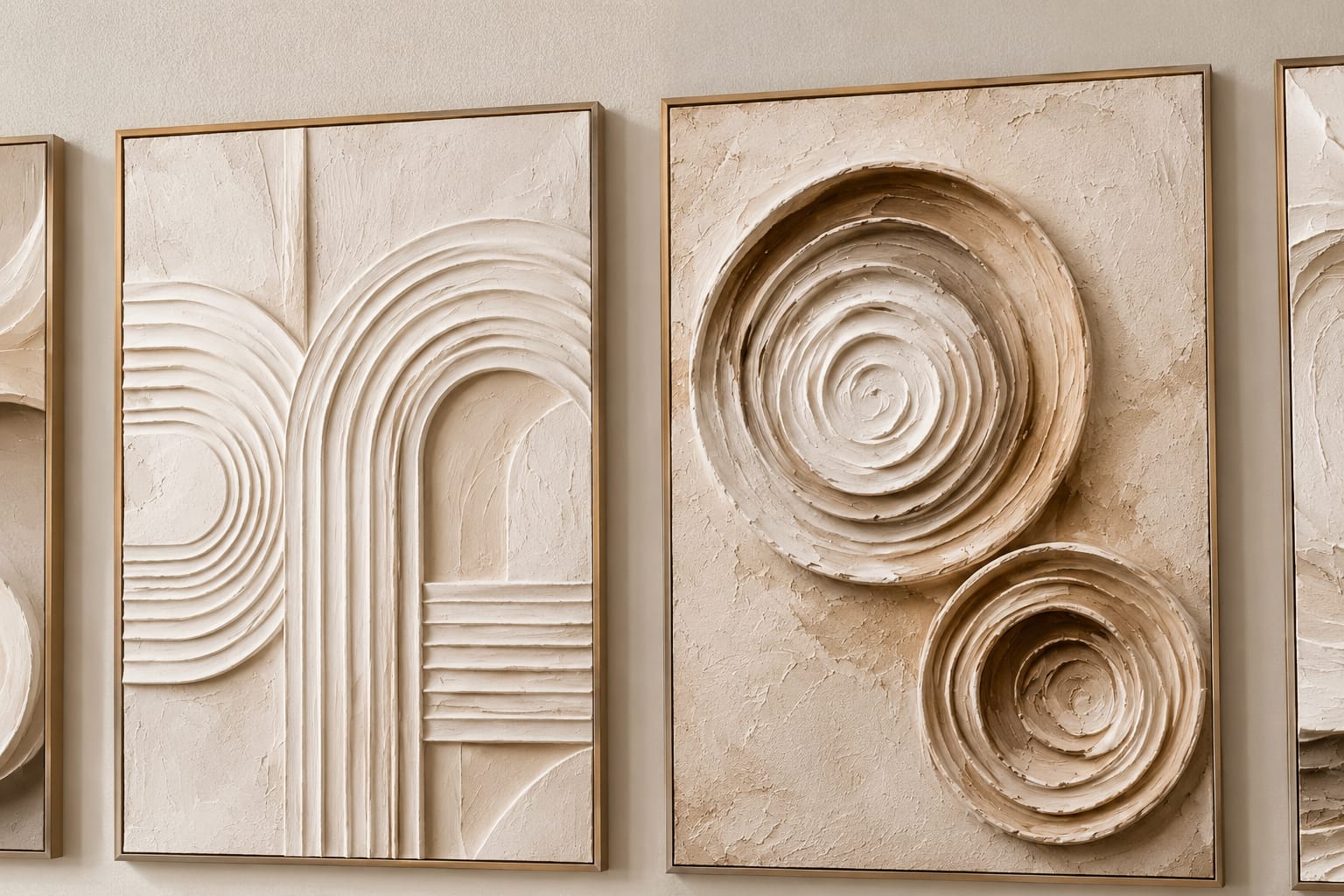 Modern Organic Collection – Set of 5 Printable Wall Art