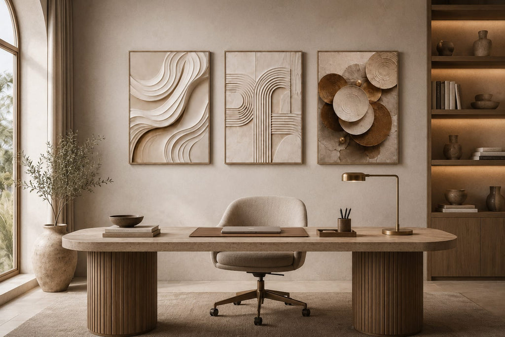 Serene Organic Collection – Set of 3 Printable Wall Art