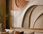 Terracotta Flow – Warm Organic Abstract Printable Wall Art
